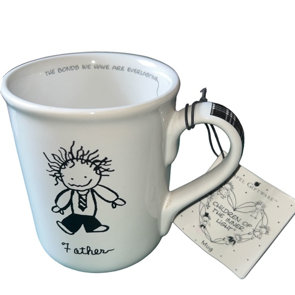 Father Coffee Mug with Thank You Quote Large 12+ Ounces - Picture 1 of 4
